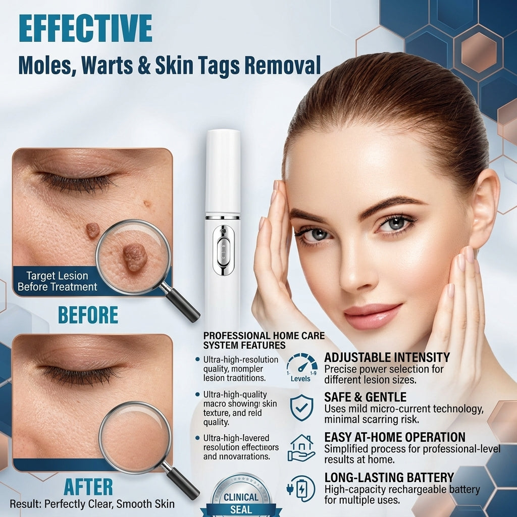 SpotFree™ Non-Invasive Mole & Wart Removal Laser Pen (Instant Home Care)